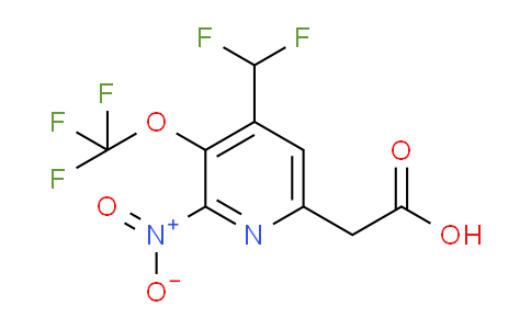 AM210024 | 1805218-10-3 | 4-(Difluoromethyl)-2-nitro-3-(trifluoromethoxy)pyridine-6-acetic acid