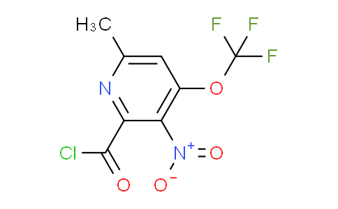 AM210025 | 1804842-47-4 | 6-Methyl-3-nitro-4-(trifluoromethoxy)pyridine-2-carbonyl chloride