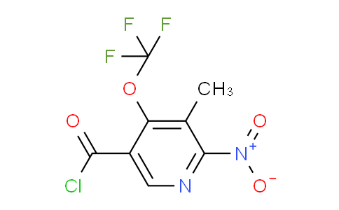 AM210028 | 1806759-27-2 | 3-Methyl-2-nitro-4-(trifluoromethoxy)pyridine-5-carbonyl chloride
