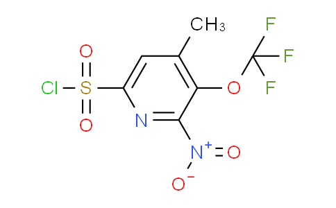 AM210031 | 1805205-45-1 | 4-Methyl-2-nitro-3-(trifluoromethoxy)pyridine-6-sulfonyl chloride