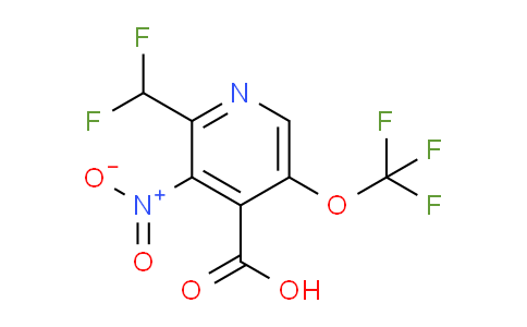 AM210033 | 1805076-11-2 | 2-(Difluoromethyl)-3-nitro-5-(trifluoromethoxy)pyridine-4-carboxylic acid