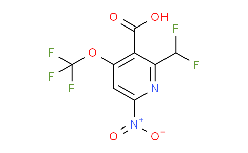 AM210035 | 1805226-55-4 | 2-(Difluoromethyl)-6-nitro-4-(trifluoromethoxy)pyridine-3-carboxylic acid