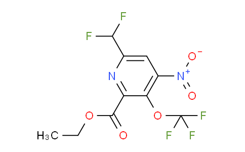 AM210040 | 1804856-88-9 | Ethyl 6-(difluoromethyl)-4-nitro-3-(trifluoromethoxy)pyridine-2-carboxylate