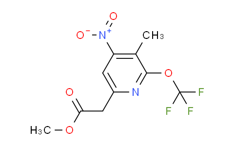 AM210041 | 1806780-62-0 | Methyl 3-methyl-4-nitro-2-(trifluoromethoxy)pyridine-6-acetate
