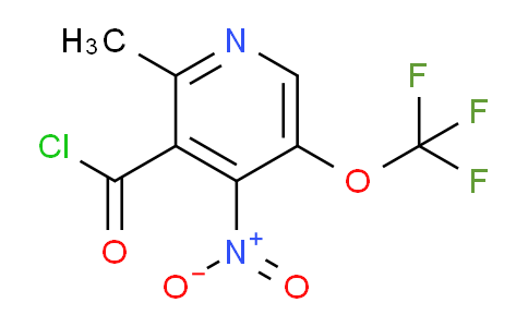 AM210045 | 1804675-21-5 | 2-Methyl-4-nitro-5-(trifluoromethoxy)pyridine-3-carbonyl chloride