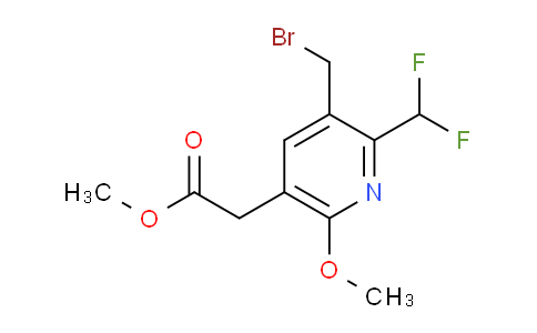 AM21005 | 1361896-54-9 | Methyl 3-(bromomethyl)-2-(difluoromethyl)-6-methoxypyridine-5-acetate