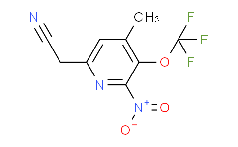 AM210075 | 1806758-17-7 | 4-Methyl-2-nitro-3-(trifluoromethoxy)pyridine-6-acetonitrile