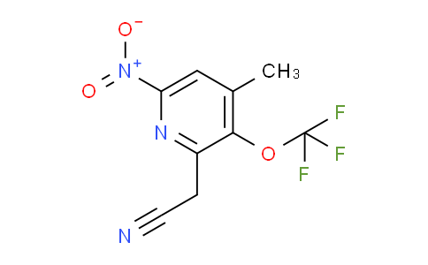 AM210096 | 1806747-10-3 | 4-Methyl-6-nitro-3-(trifluoromethoxy)pyridine-2-acetonitrile