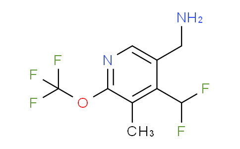 AM210103 | 1805022-90-5 | 5-(Aminomethyl)-4-(difluoromethyl)-3-methyl-2-(trifluoromethoxy)pyridine