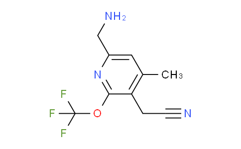 AM210104 | 1805290-55-4 | 6-(Aminomethyl)-4-methyl-2-(trifluoromethoxy)pyridine-3-acetonitrile
