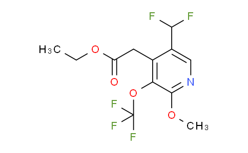 AM210105 | 1806028-29-4 | Ethyl 5-(difluoromethyl)-2-methoxy-3-(trifluoromethoxy)pyridine-4-acetate