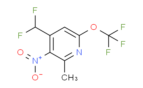 AM210108 | 1806260-60-5 | 4-(Difluoromethyl)-2-methyl-3-nitro-6-(trifluoromethoxy)pyridine