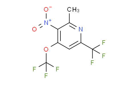 AM210110 | 1804630-18-9 | 2-Methyl-3-nitro-4-(trifluoromethoxy)-6-(trifluoromethyl)pyridine