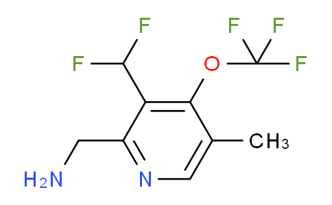 AM210120 | 1806164-47-5 | 2-(Aminomethyl)-3-(difluoromethyl)-5-methyl-4-(trifluoromethoxy)pyridine