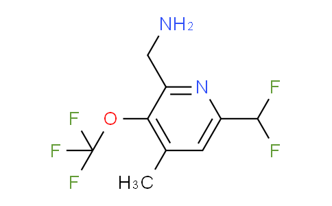 AM210122 | 1805155-58-1 | 2-(Aminomethyl)-6-(difluoromethyl)-4-methyl-3-(trifluoromethoxy)pyridine