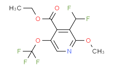 AM210129 | 1806177-01-4 | Ethyl 3-(difluoromethyl)-2-methoxy-5-(trifluoromethoxy)pyridine-4-carboxylate