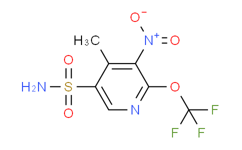 AM210130 | 1806163-24-5 | 4-Methyl-3-nitro-2-(trifluoromethoxy)pyridine-5-sulfonamide