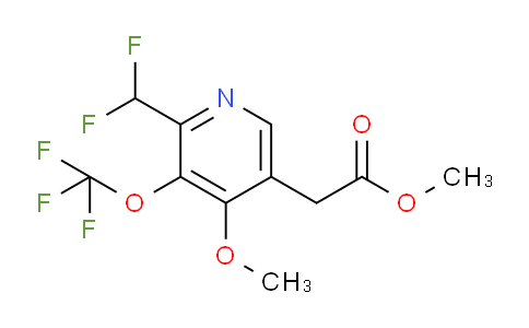 AM210134 | 1806777-02-5 | Methyl 2-(difluoromethyl)-4-methoxy-3-(trifluoromethoxy)pyridine-5-acetate