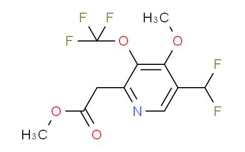 AM210136 | 1804954-40-2 | Methyl 5-(difluoromethyl)-4-methoxy-3-(trifluoromethoxy)pyridine-2-acetate