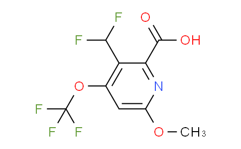 AM210137 | 1806748-75-3 | 3-(Difluoromethyl)-6-methoxy-4-(trifluoromethoxy)pyridine-2-carboxylic acid