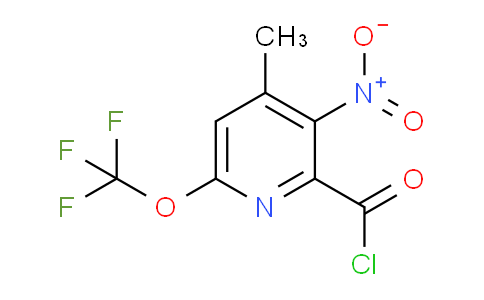 AM210141 | 1805300-01-9 | 4-Methyl-3-nitro-6-(trifluoromethoxy)pyridine-2-carbonyl chloride