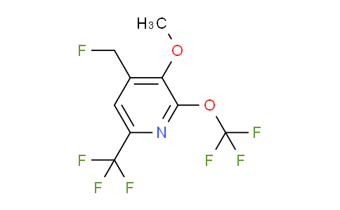 AM210148 | 1805221-79-7 | 4-(Fluoromethyl)-3-methoxy-2-(trifluoromethoxy)-6-(trifluoromethyl)pyridine