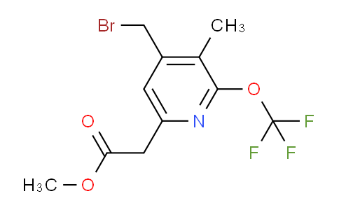 AM21015 | 1361770-81-1 | Methyl 4-(bromomethyl)-3-methyl-2-(trifluoromethoxy)pyridine-6-acetate