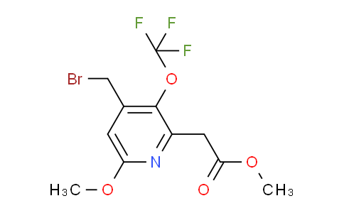 AM210151 | 1806183-67-4 | Methyl 4-(bromomethyl)-6-methoxy-3-(trifluoromethoxy)pyridine-2-acetate
