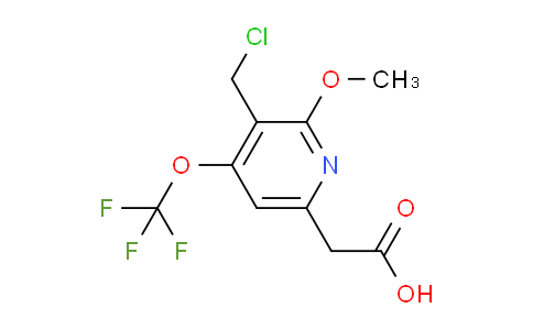 AM210153 | 1806768-35-3 | 3-(Chloromethyl)-2-methoxy-4-(trifluoromethoxy)pyridine-6-acetic acid