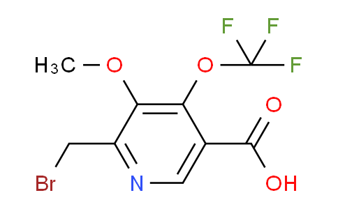 AM210156 | 1805149-51-2 | 2-(Bromomethyl)-3-methoxy-4-(trifluoromethoxy)pyridine-5-carboxylic acid