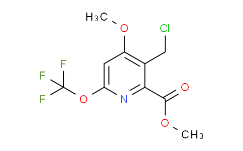 AM210161 | 1806154-75-5 | Methyl 3-(chloromethyl)-4-methoxy-6-(trifluoromethoxy)pyridine-2-carboxylate