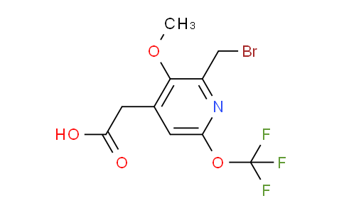 AM210166 | 1806747-64-7 | 2-(Bromomethyl)-3-methoxy-6-(trifluoromethoxy)pyridine-4-acetic acid