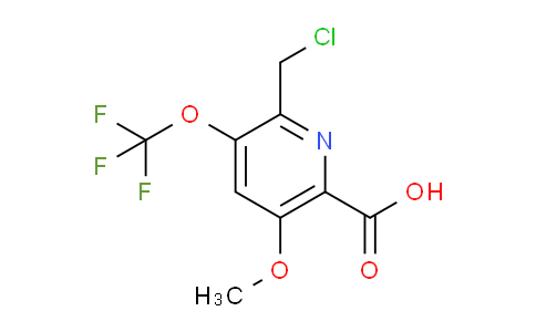 AM210169 | 1806154-48-2 | 2-(Chloromethyl)-5-methoxy-3-(trifluoromethoxy)pyridine-6-carboxylic acid