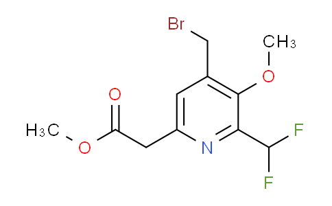 AM21017 | 1361709-63-8 | Methyl 4-(bromomethyl)-2-(difluoromethyl)-3-methoxypyridine-6-acetate