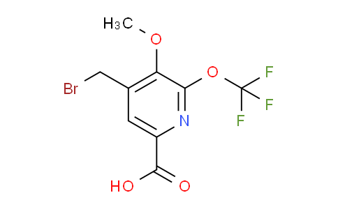 4-(Bromomethyl)-3-methoxy-2-(trifluoromethoxy)pyridine-6-carboxylic acid