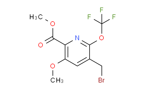 AM210176 | 1805068-52-3 | Methyl 3-(bromomethyl)-5-methoxy-2-(trifluoromethoxy)pyridine-6-carboxylate
