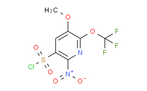 AM210178 | 1805016-31-2 | 3-Methoxy-6-nitro-2-(trifluoromethoxy)pyridine-5-sulfonyl chloride