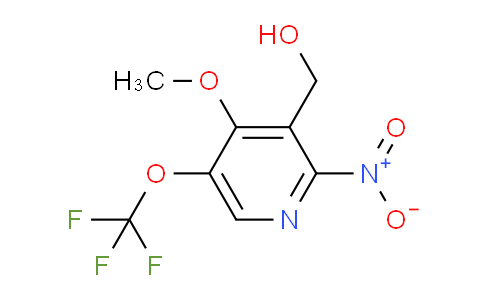 4-Methoxy-2-nitro-5-(trifluoromethoxy)pyridine-3-methanol