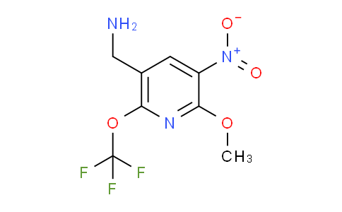 5-(Aminomethyl)-2-methoxy-3-nitro-6-(trifluoromethoxy)pyridine