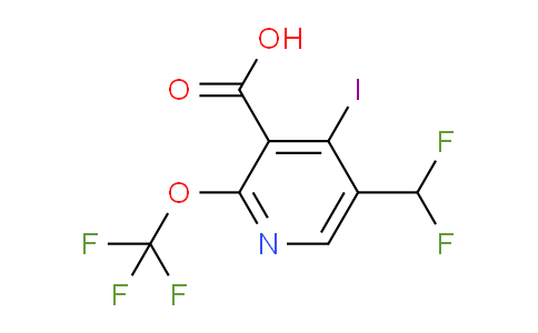 AM210199 | 1805112-17-7 | 5-(Difluoromethyl)-4-iodo-2-(trifluoromethoxy)pyridine-3-carboxylic acid