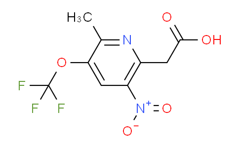 AM210208 | 1805077-16-0 | 2-Methyl-5-nitro-3-(trifluoromethoxy)pyridine-6-acetic acid
