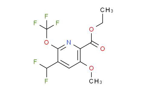 AM210209 | 1806177-22-9 | Ethyl 3-(difluoromethyl)-5-methoxy-2-(trifluoromethoxy)pyridine-6-carboxylate