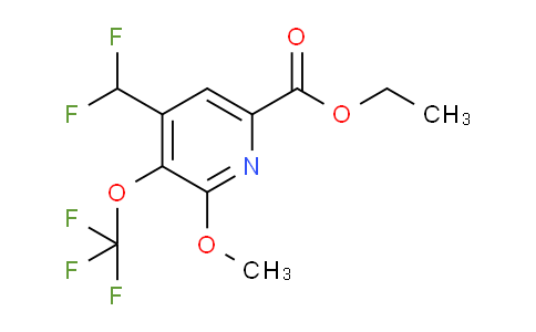 AM210211 | 1806750-51-5 | Ethyl 4-(difluoromethyl)-2-methoxy-3-(trifluoromethoxy)pyridine-6-carboxylate