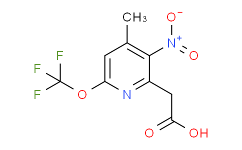 AM210214 | 1806781-29-2 | 4-Methyl-3-nitro-6-(trifluoromethoxy)pyridine-2-acetic acid