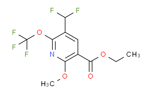 AM210215 | 1806177-40-1 | Ethyl 3-(difluoromethyl)-6-methoxy-2-(trifluoromethoxy)pyridine-5-carboxylate
