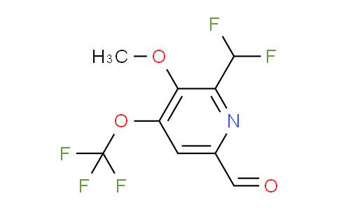 AM210216 | 1806175-96-1 | 2-(Difluoromethyl)-3-methoxy-4-(trifluoromethoxy)pyridine-6-carboxaldehyde
