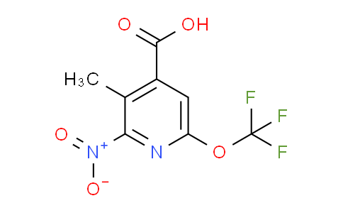 AM210217 | 1804891-71-1 | 3-Methyl-2-nitro-6-(trifluoromethoxy)pyridine-4-carboxylic acid