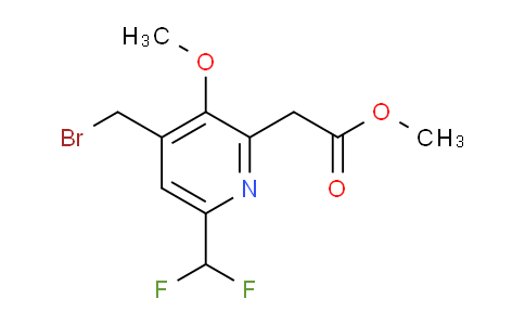 AM21022 | 1361872-09-4 | Methyl 4-(bromomethyl)-6-(difluoromethyl)-3-methoxypyridine-2-acetate