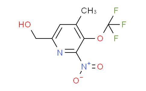 4-Methyl-2-nitro-3-(trifluoromethoxy)pyridine-6-methanol