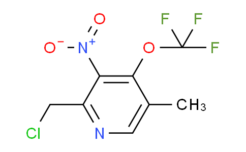 2-(Chloromethyl)-5-methyl-3-nitro-4-(trifluoromethoxy)pyridine